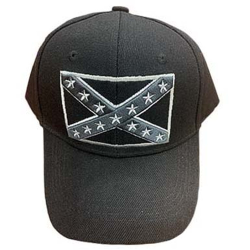 Monochrome CONFEDERATE FLAG HAT