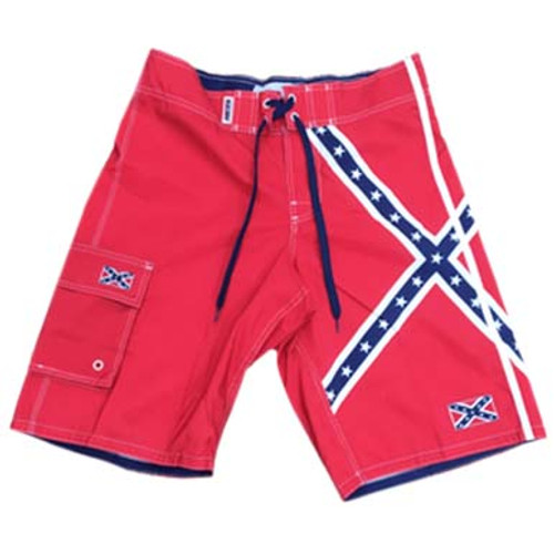 Men's Rebel Flag Swim Trunks