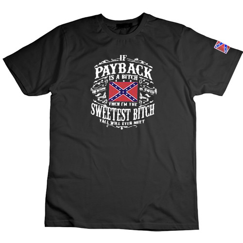 Sweet Revenge Confederate Flag T-Shirt