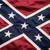 3x5 stitched Confederate Flag showing traditional battle flag pattern
