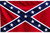 Double Side 2' x 3' Nylon Embroidered Stars Confederate Flag