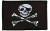 Jolly Roger Pirate Iron-On Patch (Small)