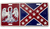 Louisiana Confederate Flag License Plate