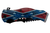 Distressed Confederate Flag Knife