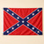 3' x 5' Made in America Confederate polyester flag front view