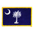 South Carolina State Flag Iron On Patch