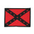 Blackout Confederate Flag Iron On Patch