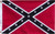 Confederate Embroidered Cotton Flag