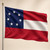 First Confederate Flag Stars and Bars displayed on a wall