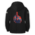 The Beast Confederate hoodie with aggressive rebel flag design, bold Southern apparel pullover