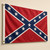 Confederate battle flag 3x5 red white and blue design
