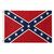 3x5 Confederate Flag lightweight polyester full view