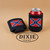 Confederate Flag can koozies displayed together