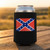Confederate Flag can koozie alternate design view