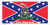 Gadsden "Don't Tread On Me" on Confederate Flag License Plate