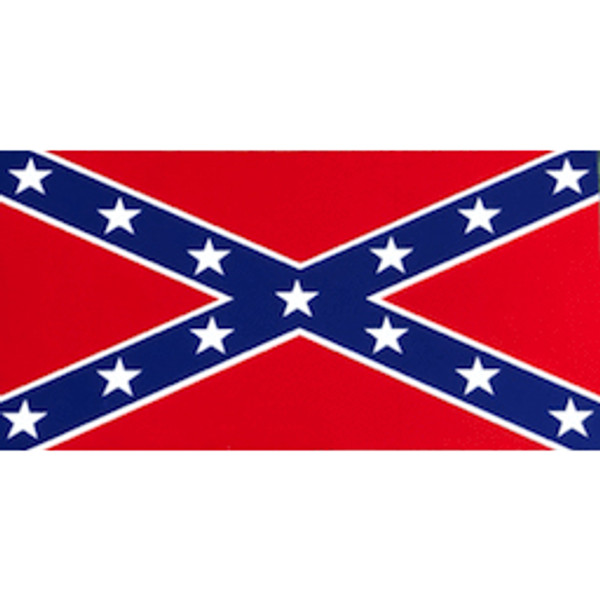 Confederate Flag Sticker (Large)