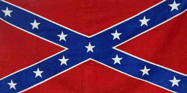 Confederate Flag Velour Towel