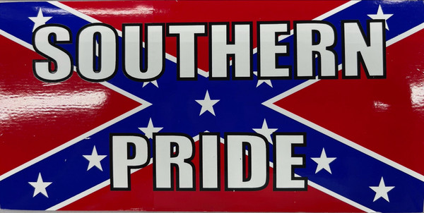 Southern Pride Confederate Flag Sticker (Large)