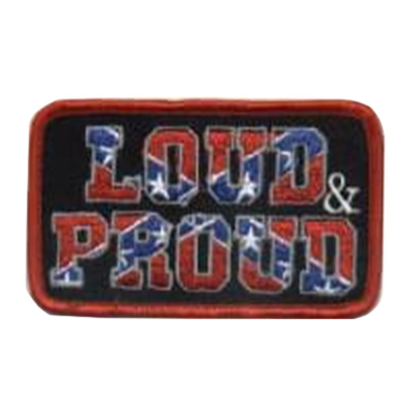 Loud and Proud Confederate Flag Patch