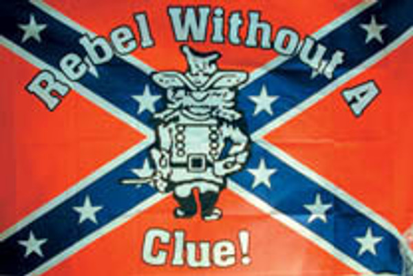 3'x5' Rebel Without A Clue! Flag