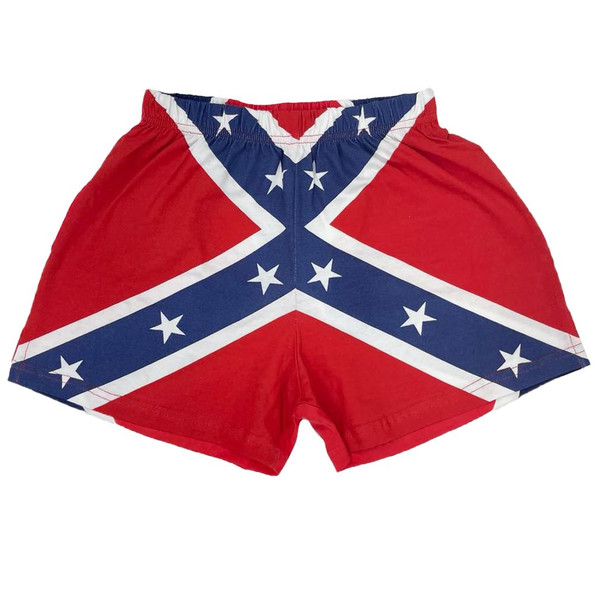 Confederate Flag Soffe Women Shorts