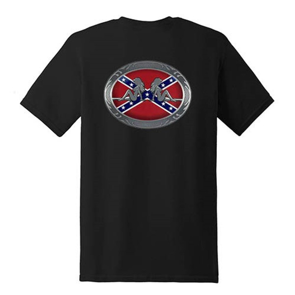 Mudflap Confederate Flag T-Shirt