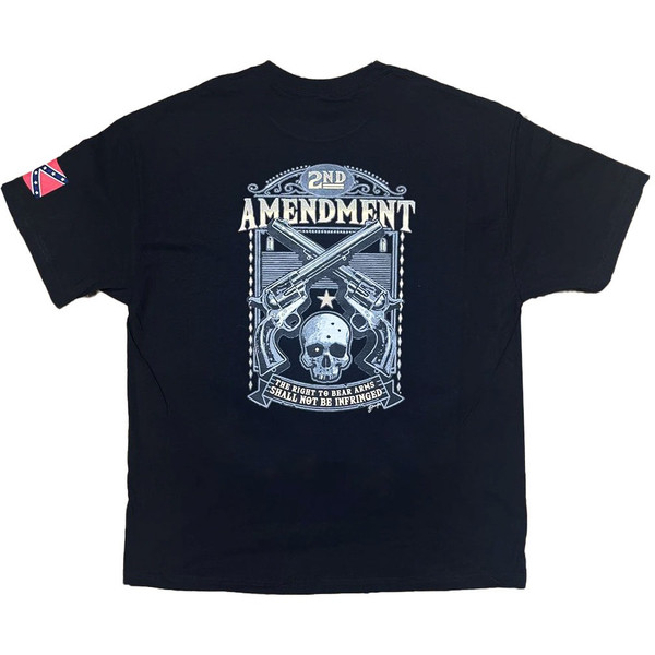 2nd Amendment T-Shirt "The Right To Bear Arms Shall Not Be Infringed"