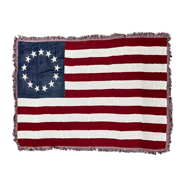 Betsy Ross Woven Blanket