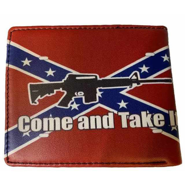 Come And Take It Confederate Wallet Bi-fold