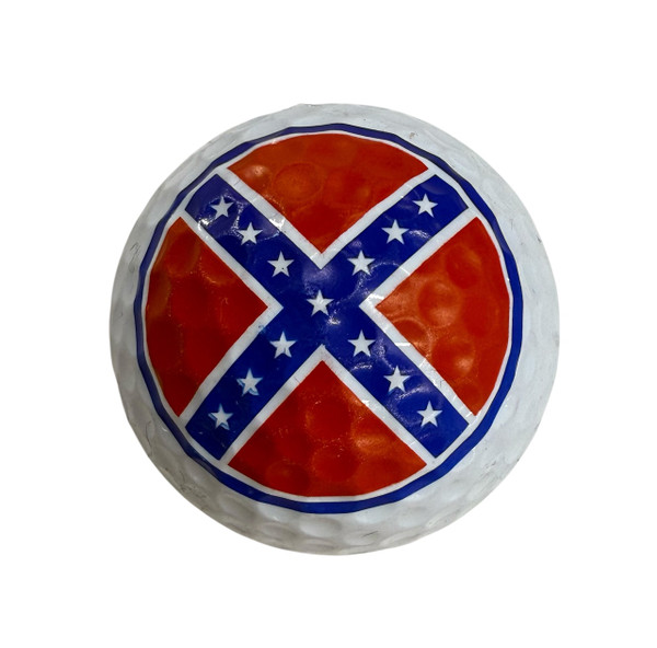 Confederate Flag Golf Ball