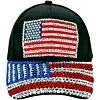 USA Flag Rhinestone Hat