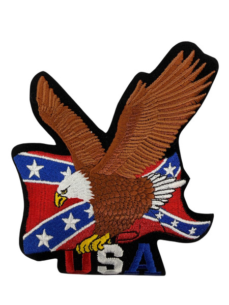 Confederate USA Eagle Iron-On Patch