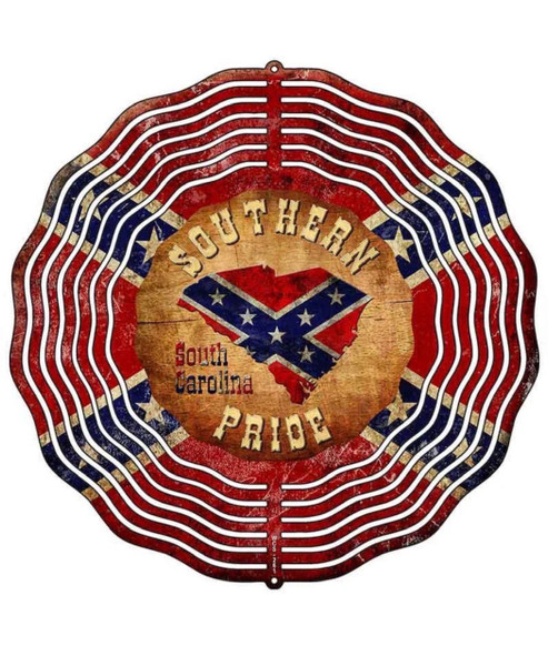 SC Southern Pride Metal Wind Spinner *Made In America*