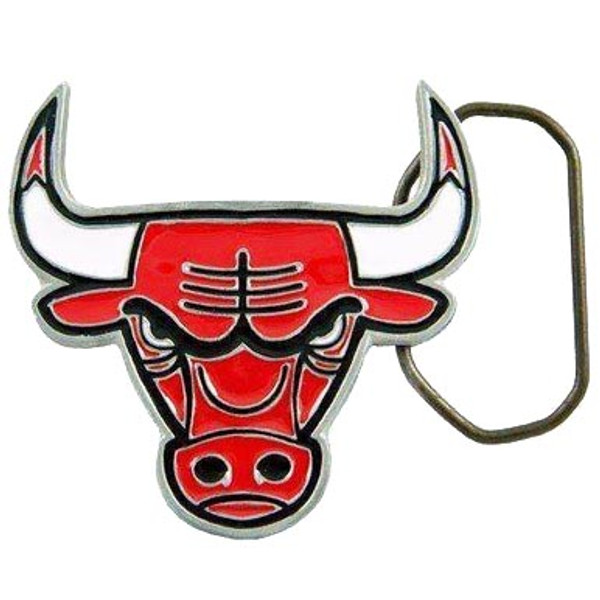 NBA Chicago Bulls Pewter Team Logo Belt Buckle