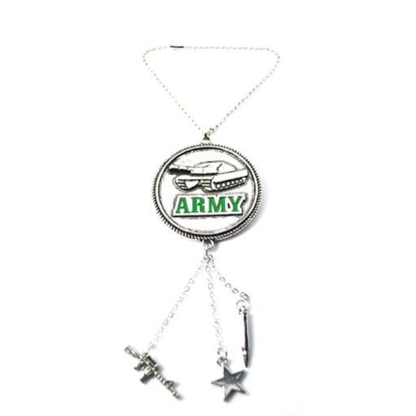 Army Car Charm