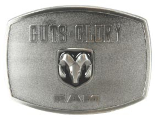 Guts, Glory Ram Belt Buckle