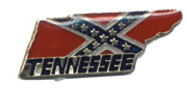 Tennessee Confederate State flag Lapel Pin