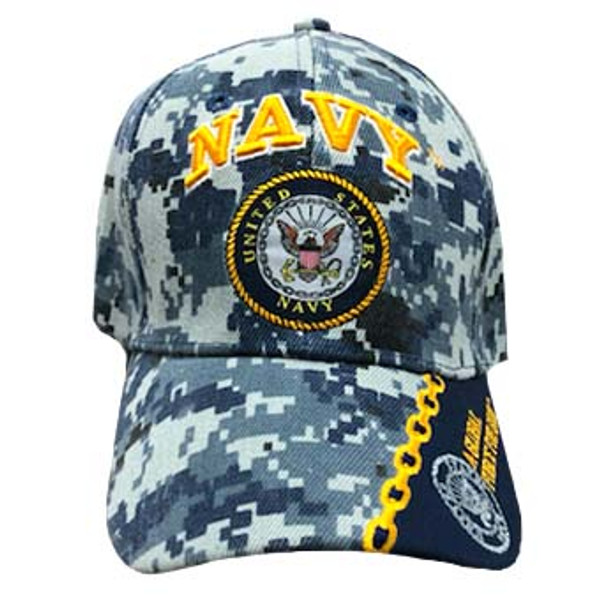 Navy Camo Hat