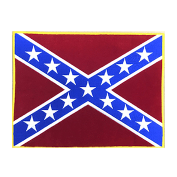 Confederate Flag Iron-On Patch (Large)