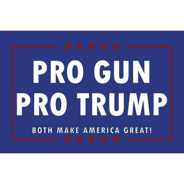 Pro Gun Pro Trump Sticker