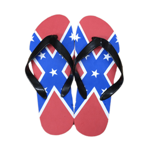 Women's Confederate Flag Flip Flops