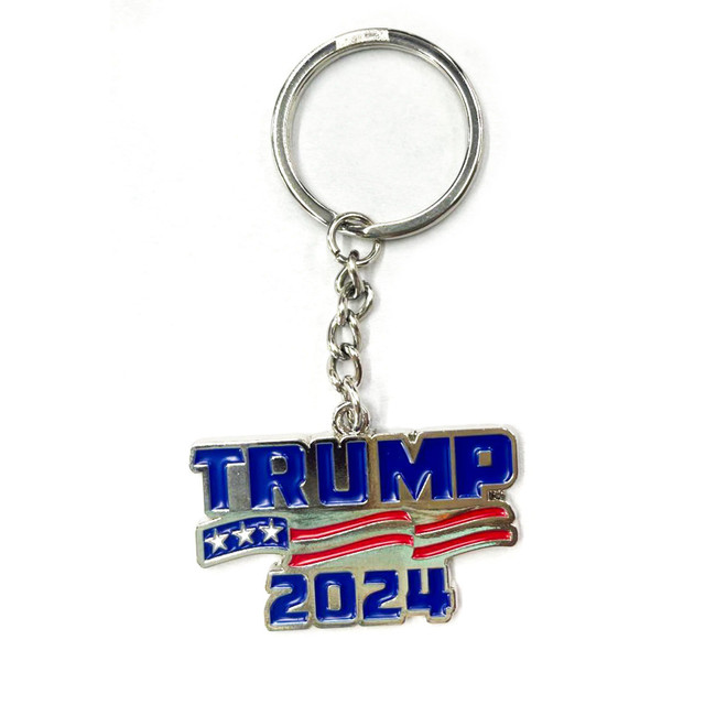 Caiyao Trump 2024 Lapel Pin Brooch – 1.2" X 0.8" Enamel Metal Jewelry For Election Support