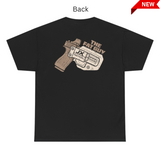 Heavy Cotton Fat Guy Logo Black