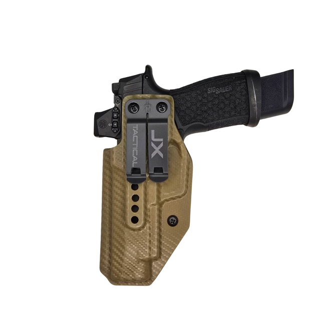 Left Hand - Sig Sauer P365-Fuse - Coyote Brown Carbon Fiber - Fat Guy Holster®