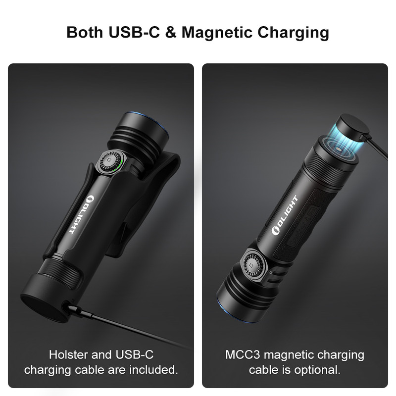 オーライト　olight Seeker4 Pro CW ブラック OLIGHT オーライト Seeker 4 Pro TYPE-C 4600ルーメン ハイ