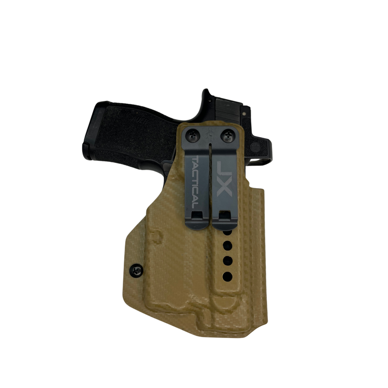 Right Hand - Sig Sauer P365XL w/TLR-6 - Coyote Brown Carbon Fiber  - Fat Guy Holster®