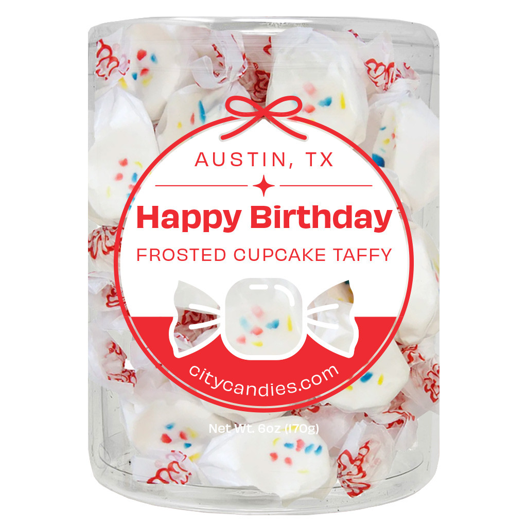 ATX - Happy Birthday - Frosted Cupcake Taffy