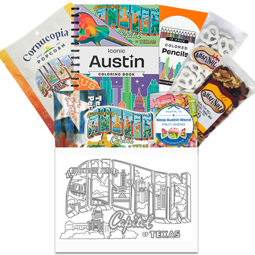 Austin Coloring Book