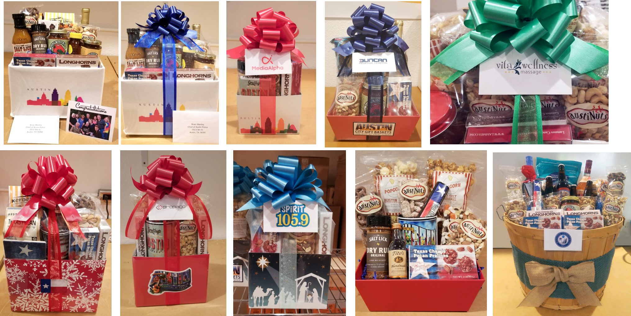 Custom Created Gift Baskets