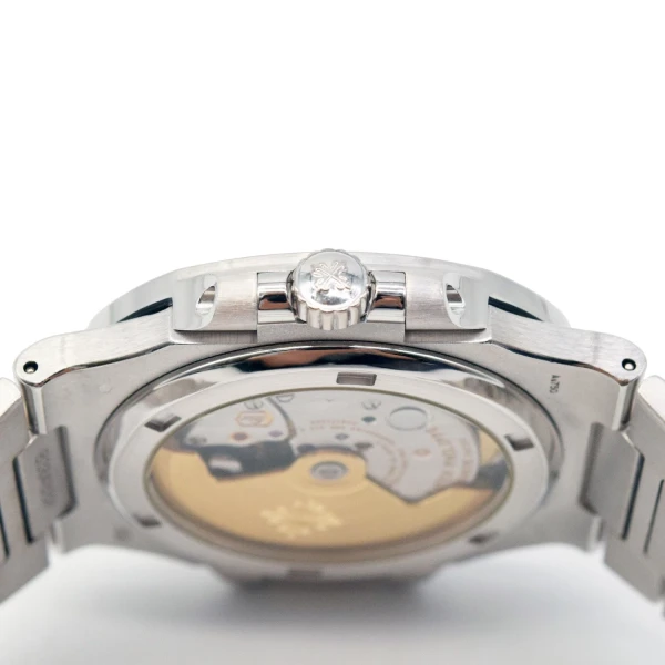 Patek Philippe Nautilus 5719/10G-010 18k White Gold Full Factory Diamond Watch